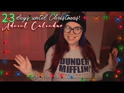 ASMR | Countdown To Christmas - Day 2! | Unboxing The Office Funko POP Mini Advent Calendar