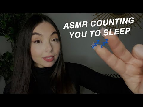ASMR COUNTING YOU TO SLEEP | INAUDIBLE WHISPERING