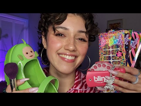 ASMR Friend Gives You a Full Y2K Inspired Makeover 💎 (tapping, layered sounds, personal attention)