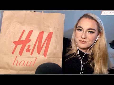 ASMR | H&M haul
