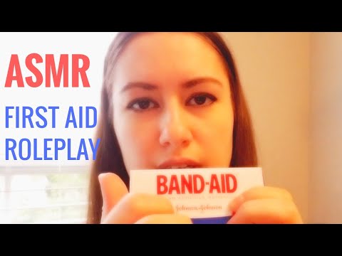 🤕 ASMR - Applying First Aid Roleplay - Soft Spoken 🤕