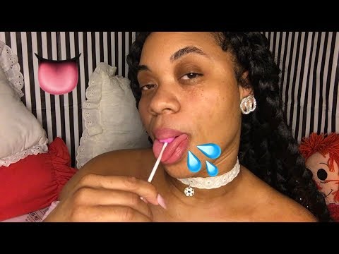 ASMR👅💦Sucking and licking  (Pure Gentle Mouth 👄💦Sounds)