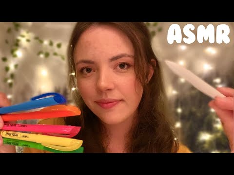 Tracing, Writing, & Coloring on Your Face ASMR