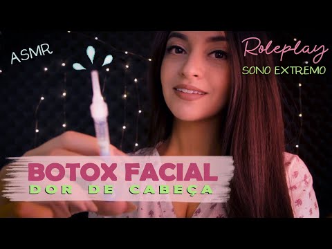 ASMR BOTOX PRA DOR DE CABEÇA: Clínica de Estética & SPA l ASMR Botox & Massagem Facial, ASMR BR