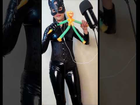 ASMR RP: CATWOMAN Steals your FIDGET TOYS #shorts