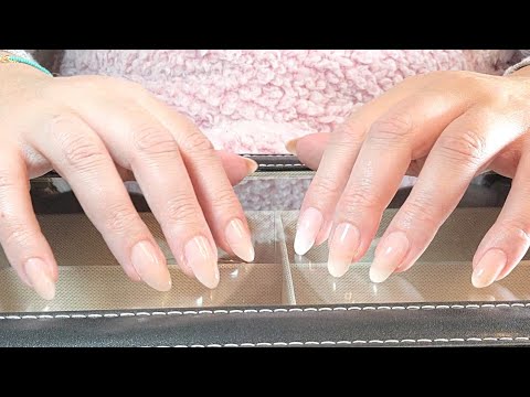 ASMR Fast Aggressive Tapping On Tempered Glass-No Talking