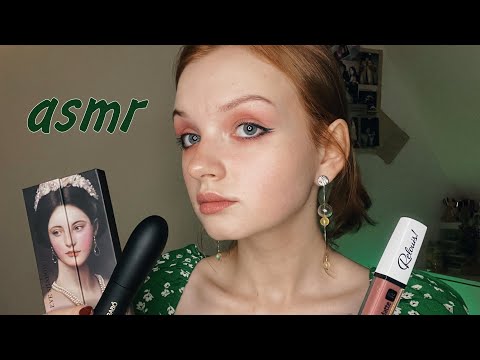 асмр макияж | шепот | asmr makeup | whisper