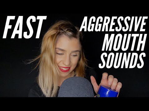 ASMR |⚡️FAST and AGGRESSIVE Triggers with MOUTH SOUNDS ✨