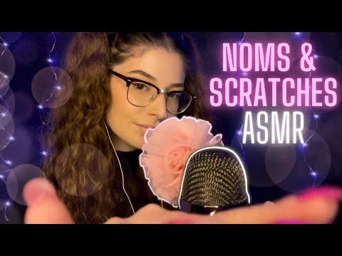 [ASMR] Pen Noms and Nibbles ~ Scratching ~ Mouth Sounds zzZ