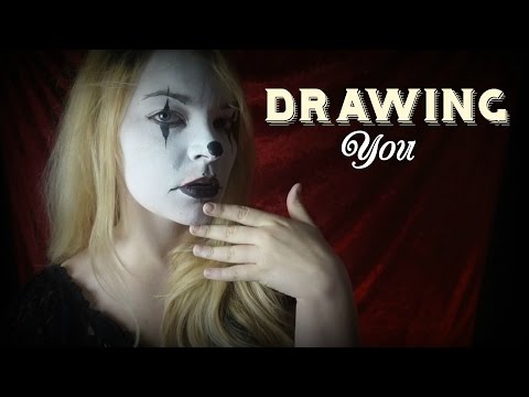 ASMR Joining the Circus! A Clown Drawing you Role play [Binaural]