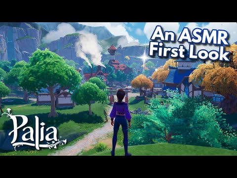 ASMR ✨ First Look At PALIA, The Coziest MMO Ever! ✨