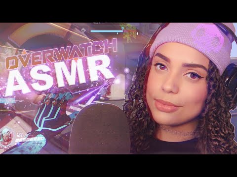 ASMR | Whispered OVERWATCH Gameplay! (Relaxing Keyboard & Mouse  Sounds)
