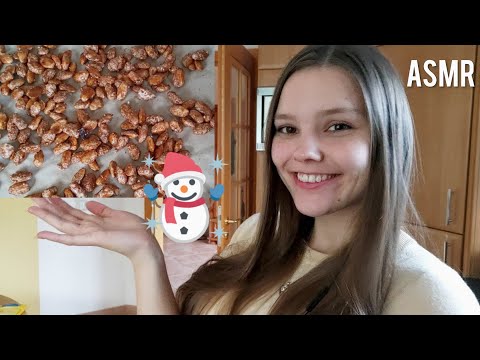 ASMR Gebrannte Mandeln Selbstgemacht/Selfmade Roasted Almonds [German ASMR with English subtitles]