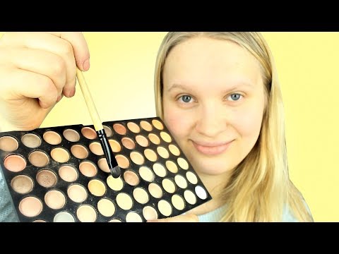 [ASMR] Doing Your Makeup (Personal Attention, Whispers, Tapping, Face Brushing, Creams)
