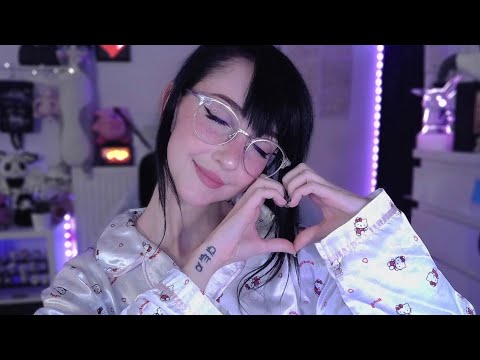 ASMR ☾ soothing heartbeat sounds to put you right to sleep ❤️ ear to ear cork tapping
