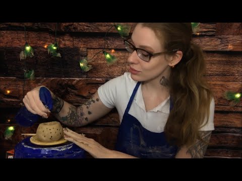 ASMR LYING SCULPTOR RP | Relax As You’re Taught To “Sculpt” A Pot
