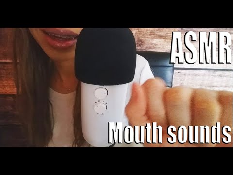 {ASMR} Mouth sounds | kisses | tongue clicking | slurping