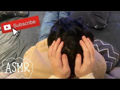 ASMR⚡️Most gentle hair play and scalp touches with mouth sounds! (LOFI)
