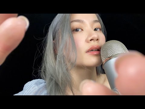 ASMR Mouth Sounds with Hand Movements