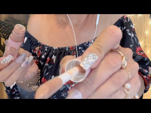 ASMR Doing Your Makeup in 1 Minute FAST ASMR