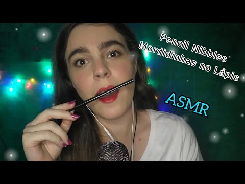 ASMR - Mordendo Delicadamente Lápis ✏️ Gentle Biting Pencil