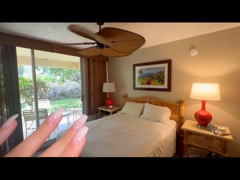 Asmr Tapping Tour of my Honeymoon Suite! 🌺