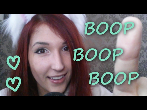ASMR - MAXIMUM BOOPERDRIVE ~ Booping Yo Face! Camera Poking, Whispering, Repeated Word "Boop" ~