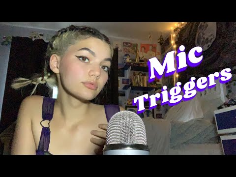 ASMR | Fast and Aggressive Mic Triggers |Gripping, Rubbing, Swirling, Pumping, and more!
