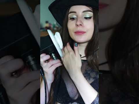 ASMR COWGIRL EAR LICKING🤠 #mouthsounds #earlicking #eareating