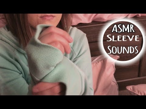 ASMR // Sounds of sleeves & other soft fabrics! (no talking)