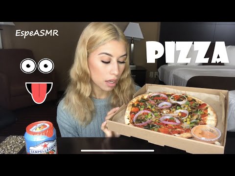 ASMR / MUKBANG EAT pizza with me