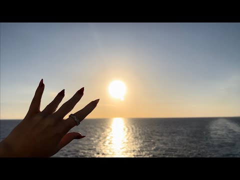 ASMR in the middle of the OCEAN🌊