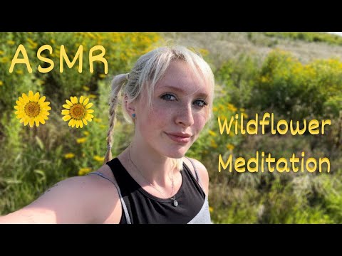 ASMR Wildflower Meditation + Hike 🌼🌍