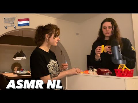 ASMR supermarket roleplay in Dutch (asmr nederlands) 🛒🍎🧀🧃