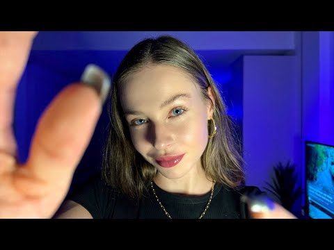 Making You Sleep With Super Soft Touches ASMR | Face Touching, Massage, Positive Affirmations