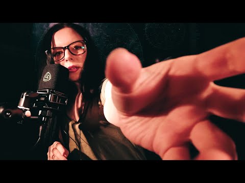 ASMR Inaudible Unintelligible Whispering and Face Touching, Hand Movements