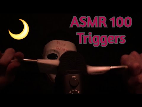ASMR 100 TRIGGERS - BLIND ASMR