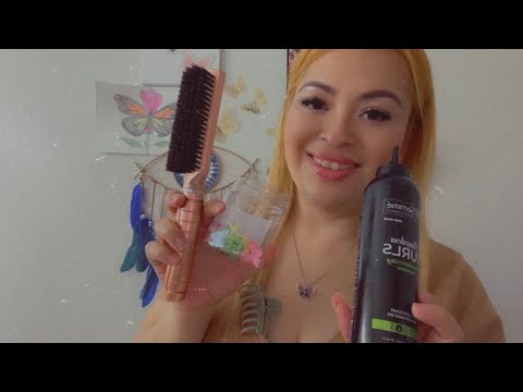 ASMR| Big sister does different hairstyles on you- hair brushing, personal attention & soft spoken