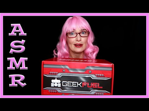 ASMR:Unboxing GeekFuel Subscription Box (Whispers)