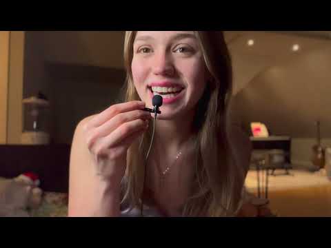 ASMR Kisses, Gum Chewing, First Kiss Storytime