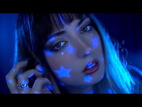 ASMR at night 🌙 (tingly visuals, brain scratching & whispering)