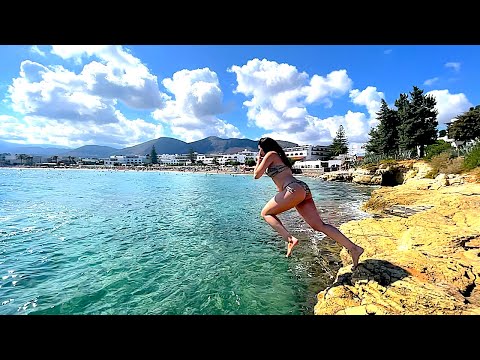 ASMR Vlog - Let's Travel to Crete (German/Deutsch)