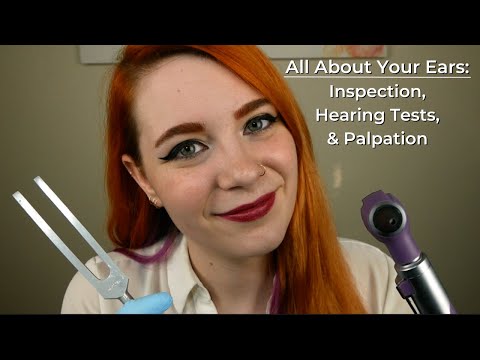 ASMR 🩺 All About Your Ears | Thorough Inspection & Palpation Inside & Out 👂| Soft Spoken Medical RP
