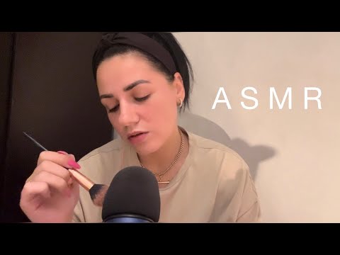 ASMR | Crisp Mic Brushing & Tingly Whispering 🤤