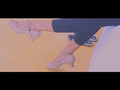 ASMR foot tapping in tap shoes