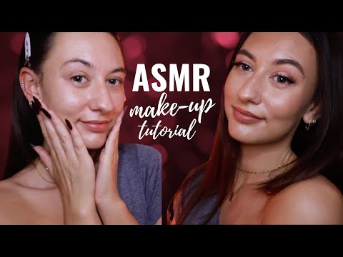 ASMR Whispered Makeup Tutorial ~ Cosy GRWM ✨🤗 (tapping and whispering)