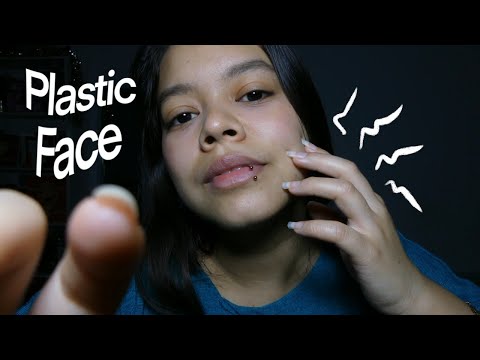 ASMR | Ton visage est en plastique (face touching, layered sounds)