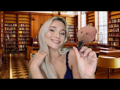 ASMR Toxic Ex Best Friend Fixes Your Makeup in a School Library (but we're both toxic?)