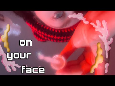 asmr trippy first person skincare treatment 😵‍💫 personal attention + layered sounds (roleplay)