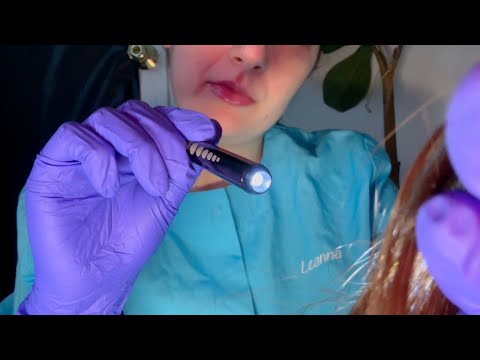 ASMR| Scalp and Lice Check-Medical Examination and Inspection Roleplay